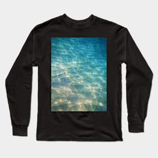 Sun Pierced Waves Long Sleeve T-Shirt